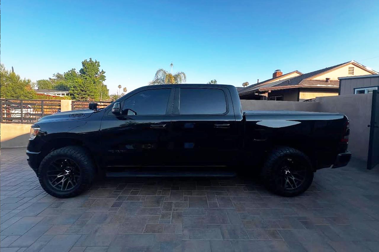 Recently acquired vehicle