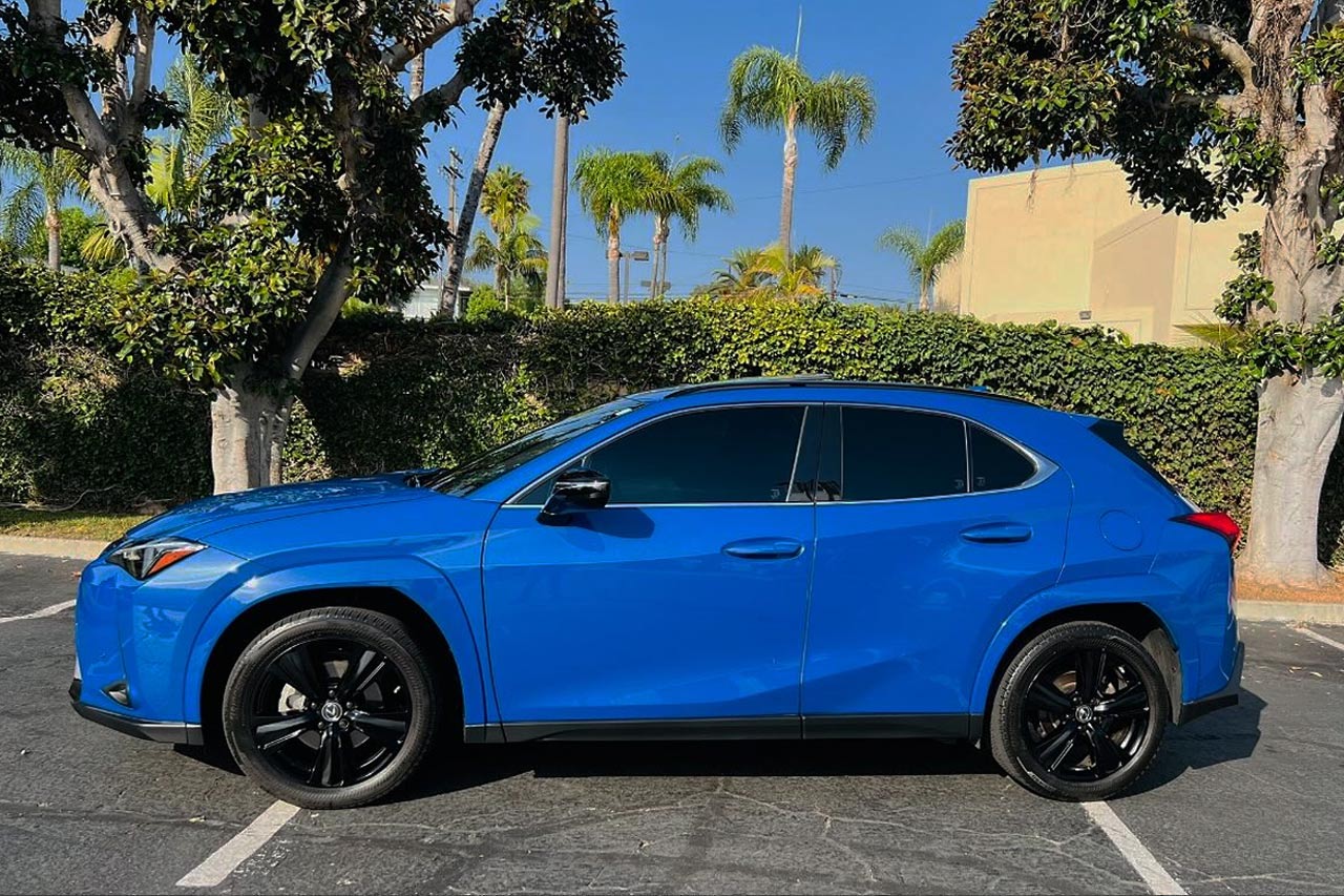 Recently acquired vehicle